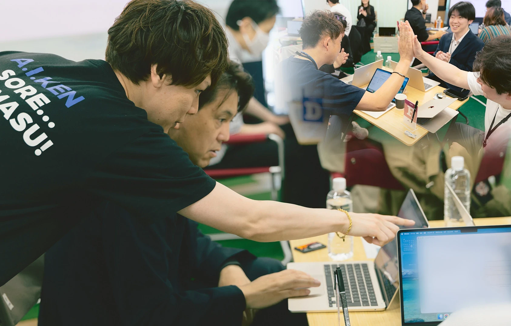 AIリスキリングキャンプ受講の様子